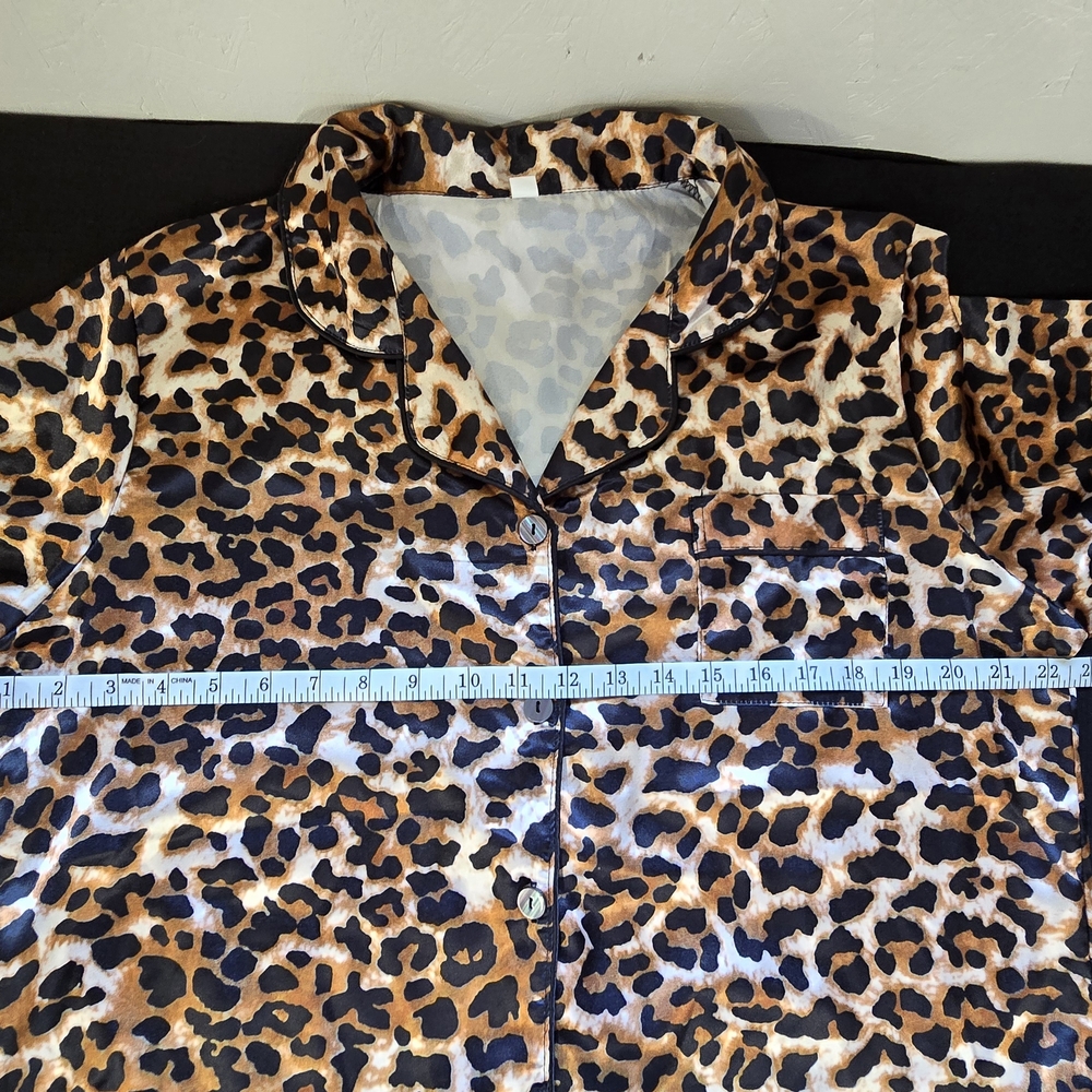 Leopard Print Pajama Set - New! - Picture 9 of 14
